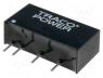 TMA2412S - Converter  DC/DC, 1W, Uin  21.6....26.4V, Uout  12VDC, Iout  80mA, SIP