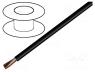LIYY-BK-6X0.14 - Wire, LiYY, 6x0,14mm2, unshielded, 300V, Cu, stranded, black