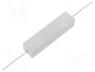 AX20W-8R2 - Resistor  wire-wound, cement, THT, 8.2Ω, 20W, ±5%, 14.5x13.5x60mm