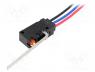 D2VW-5L1B-1M - Microswitch SNAP ACTION, with lever, SPDT, 5A/250VAC, 5A/30VDC