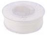 Filament  TPU, Ø  1.75mm, white, 210....230°C, 1kg, Table temp  20....8