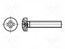 B4X16/BN660 - Screw, M4x16, Head  cheese head, Phillips, PH2, A2 stainless steel