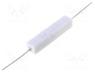 AX10W-15K - Resistor  wire-wound, cement, THT, 15kΩ, 10W, ±5%, 10x9x49mm