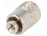 UHF-001 - Plug, UHF (PL-259), male, straight, RG58, soldering,twist-on