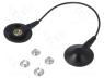 PRT-STW1420 - Ground cord, ESD, Features  2 10mm female press stud, black, 1MΩ
