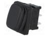R1366A802 - ROCKER, SPST, Pos  2, ON-OFF, 10A/250VAC, black, IP65, none, 50mΩ