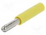 A2116NI-GE - Adapter, 4mm banana, banana 4mm socket,banana 4mm plug, 32A, 1kV