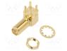 CONREVSMA002-L-G - Socket, RP-SMA, male,reverse, with long thread, angled 90°, 50Ω