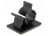 AP-0810 - Self-adhesive cable holder, 7.9....10.3mm, polyamide, black