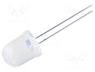 L-813SRC-J4 - LED, 10mm, red, 5000....8000mcd, 15°, Front  convex, 2.1....2.5V