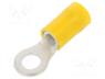 BM90325 - Tip  ring, M5, Ø  5.3mm, 4....6mm2, crimped, for cable, insulated, 130°C