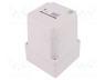 EPN-2702-00 - Enclosure  multipurpose, X  105mm, Y  105mm, Z  140mm, INDUSTRIAL