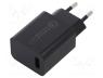 XTAR-QC3 - Charger  USB, Usup  100....240VAC, 5VDC,9VDC,12VDC, Out  USB, Plug  EU
