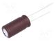 Capacitor  electrolytic, low ESR, THT, 680uF, 63VDC, Ø12.5x40mm