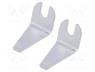ZD-TIP409-03 - Tip, flat, 3mm, for hot tweezers,SMD,SOIC,SOP, 2pcs, ZD-409