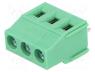 MKDSN2.5/3-5.08 - PCB terminal block, angled 90°, 5.08mm, ways  3, on PCBs, terminal