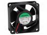 PE60252B1-A99 - Fan  DC, axial, 24VDC, 60x60x25mm, 61.16m3/h, 44dBA, ball bearing