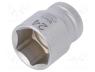 socket spanner - Socket, 6-angles,socket spanner, HEX 24mm, 1/2", 37mm, Zyklop