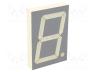Led displays - Display  LED, 7-segment, 56.9mm, 2.3", No.char  1, red, 8....18mcd