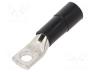BM004191 - Tip  ring tube, M5, Ø  5.2mm, 10mm2, crimped, for cable, insulated