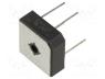 BR356W-DC - Bridge rectifier  single-phase, Urmax  600V, If  35A, Ifsm  400A