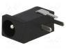 PC-GK1.3 - Socket, DC supply, male, 3.4/1.3mm,3.5/1.3mm, 1.3mm, THT