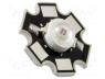 NTE30180-R - Power LED, STAR, red, 120°, 800mA, 620....630nm, Pmax  3W, SMD