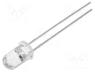 OSC34L5111A - LED, 5mm, cyan, 15°, Front  convex, 2.8....3.6VDC, No.of term  2