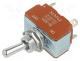 Switch  toggle, Pos  2, DPST, ON-OFF, 20A/250VAC, 20A/30VDC, S, panel