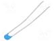 Capacitor  ceramic, 100nF, 50V, X7R, ±10%, THT, 2.5mm