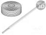 D-110-5 - Wire, LivY-Toy, stranded, Cu, 0.04mm2, PVC, white, 60V, 10m
