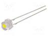 OS4WFL56E1A - LED, 4.8mm, white cold, 5800....7000mcd, 140°, 2.9....3.6VDC, -30....85°C