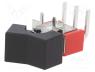 Διακόπτης - ROCKER, SPDT, Pos  2, ON-ON, 2A/250VAC, 5A/28VDC, black, 300, THT