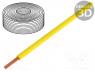H05Z-K90-1X0.5YE - Wire, H05Z-K, stranded, Cu, 0.5mm2, FRNC, yellow, 300V,500V, Class  5