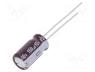UPV1A151MGD - Capacitor  electrolytic, low ESR, THT, 150uF, 10VDC, Ø6.3x11mm