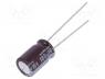 UPV1C181MGD - Capacitor  electrolytic, low ESR, THT, 180uF, 16VDC, Ø8x11.5mm