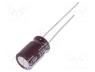 UPV1A331MGD - Capacitor  electrolytic, low ESR, THT, 330uF, 10VDC, Ø8x11.5mm