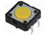 B3F-4005 - Microswitch TACT, SPST-NO, Pos  2, 0.05A/24VDC, THT, none, 2.55N