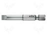 WIHA.33963 - Screwdriver bit, slot, 3.5x0.6mm, Overall len  70mm, PROFESSIONAL