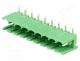 Connector  pluggable terminal block, socket, male, 20A, 320V, THT