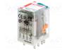 Relays - Relay  electromagnetic, 3PDT, Ucoil  24VDC, Icontacts max  20A