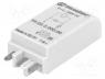 Module protecting, socket, Colour  green, 6÷220VDC