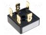 Bridge Rectifiers - Bridge rectifier  three-phase, Urmax  800V, If  25A, Ifsm  360A, THT