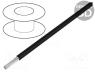 3071-BK005 - Wire, HookUp Wire, stranded, Cu, 22AWG, PVC, black, 600V, 30.5m