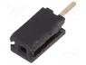 Ακιδοσειρές - Connector  pin strips, socket, female, PIN  1, straight, 1A, THT