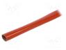 SCS4KV-10.0-RB-10 - Insulating tube, fiberglass, brick red, -60÷250°C, Øint  10mm