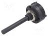 Switch  rotary, Pos  2, SPDT, 2.5A/125VAC, 0.35A/125VDC, 90°, L  42mm