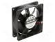 Ανεμιστήρας DC - Fan  DC, axial, 12VDC, 80x80x25mm, 90m3/h, 40dBA, ball, 4500rpm