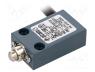 Limit Switch - Limit switch, plunger, NO + NC, 10A, max.400VAC, cables, 2m, FA