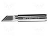 Tip, knife, 5x2mm, for soldering iron,for soldering station